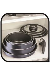 Tefal Ingenio Elegance Titanyum 12 Prç Tencere Seti