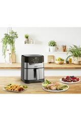 Tefal EY505D15 Easy Fry Grill Precision + Yağsız Fritöz Airfryer, Hava ile Kızartma & Izgara