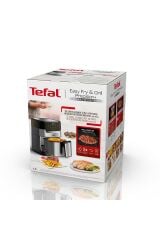 Tefal EY505D15 Easy Fry Grill Precision + Yağsız Fritöz Airfryer, Hava ile Kızartma & Izgara
