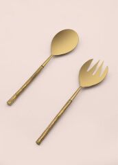 The Mia CKB0179 Goldy Salata Servis Takımı 2 Parça