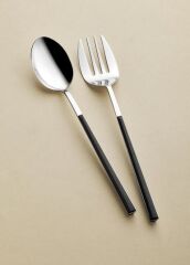 The Mia CKB0224 Bianco Salata Servis Takımı 2 Parça