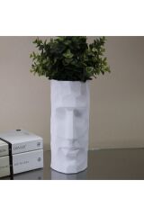 Poseidon 116BYZ71RS Büyük Boy Beyaz Saksı