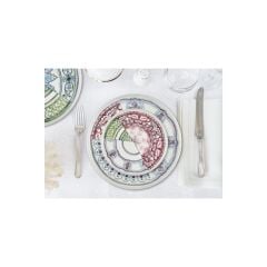 The Mia KNS005 Kintsugi Pasta Tabağı 4 Lü Set - 20 cm