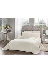 Taç Laguna Ekru Jakar Pike Takımı Tek Kişilik