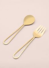 The Mia CKB0185 Stillo Salata Servis Takımı 2 Parça