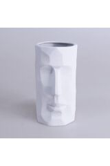 Poseidon 116BYZ72RS Küçük Boy Beyaz Saksı