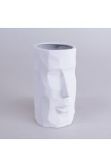 Poseidon 116BYZ72RS Küçük Boy Beyaz Saksı