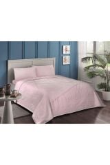 Taç Beverly Pembe Jakar Pike Takımı Çift Kişilik