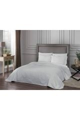 Taç Palina Gri Jakar Pike Takımı Çift Kişilik