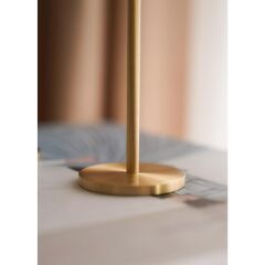 The Mia BRS0144 Brass Pirinç Kare Şamdan 2 Li Set 21*17 Cm