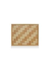 The Mia TPS0066 Wicker Bambu Tepsi 31x25 Cm
