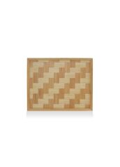 The Mia TPS0066 Wicker Bambu Tepsi 31x25 Cm