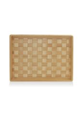 The Mia TPS0067 Wicker Bambu Tepsi 40x31 Cm
