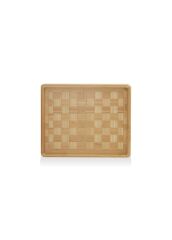 The Mia TPS0068 Wicker Bambu Tepsi 31x25 Cm