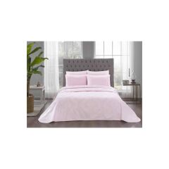 Taç Madison Pembe Jakar Pike Takımı Tek Kişilik