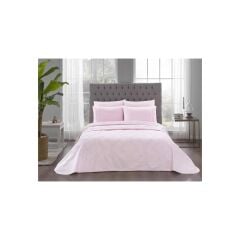 Taç Madison Pembe Jakar Pike Takımı Tek Kişilik