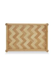 The Mia TPS0071 Wicker Bambu Tepsi 41x28 Cm