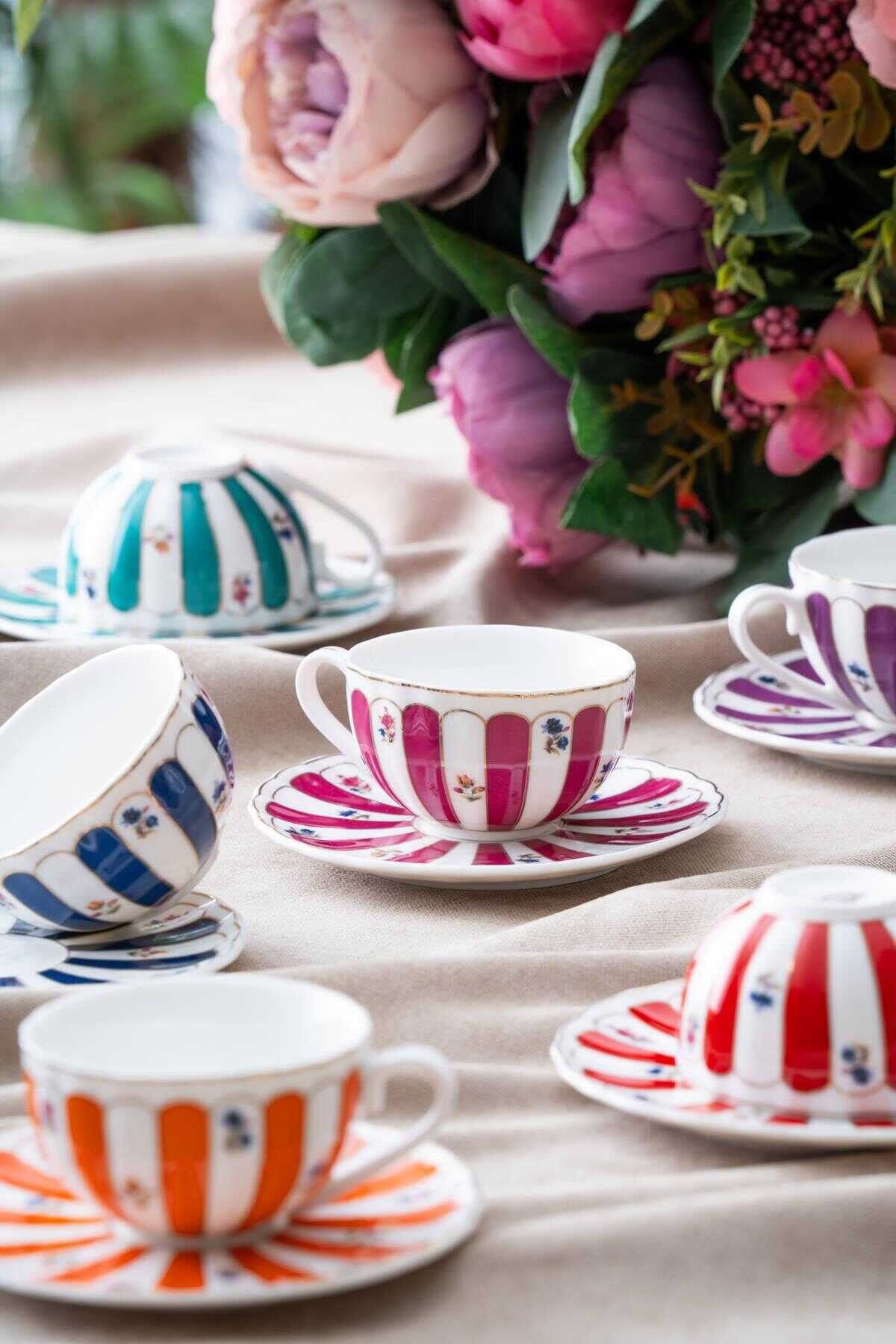 Acar 6068 Marlowe 6 Lı Kahve Fincan Takımı