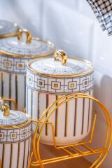 Acar 7513 Diagon 7 Li Standlı Baharat Takımı