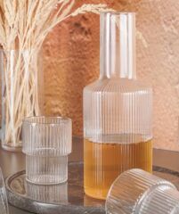 Acar 143 Cam Sürahi Seti 5 Prç 1200 ML + 4 Adet Bardak 300 ML