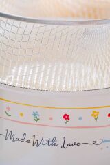 Acar 7706 Made With Love Emaye Kızartma Tenceresi 24 Cm