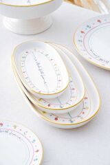 Acar 7730 Livaldi 3 Lü Oval Kayık Tabak