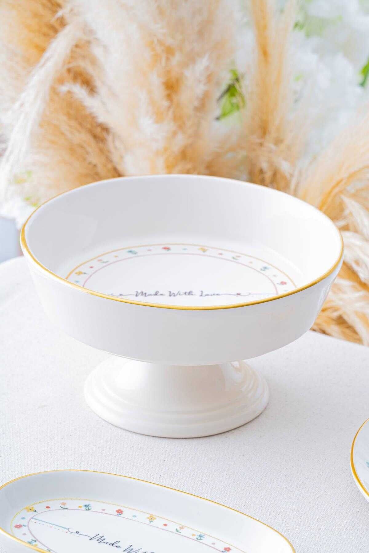 Acar 7735 Livaldi Ayaklı Meyvelik 23,5 Cm