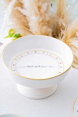 Acar 7735 Livaldi Ayaklı Meyvelik 23,5 Cm