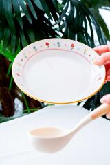 Acar 7736 Livaldi 6 Lı Yemek Tabağı 19 Cm