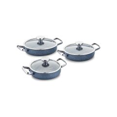 Korkmaz A2862 Stona Mavi 6 Parça Omlet Seti