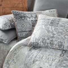 Sarev Sına V1 Flanel Nevresim Takımı Çift Kişilik