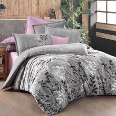 Sarev Ines V1 Flanel Nevresim Takımı Çift Kişilik