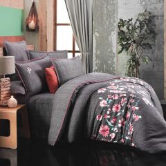 Sarev Sıva V1 Flanel Nevresim Takımı Çift Kişilik