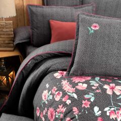 Sarev Sıva V1 Flanel Nevresim Takımı Çift Kişilik