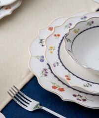 Acar 6350 Hillary Yuvarlak 24 Parça Yemek Takımı