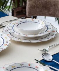Acar 6350 Hillary Yuvarlak 24 Parça Yemek Takımı