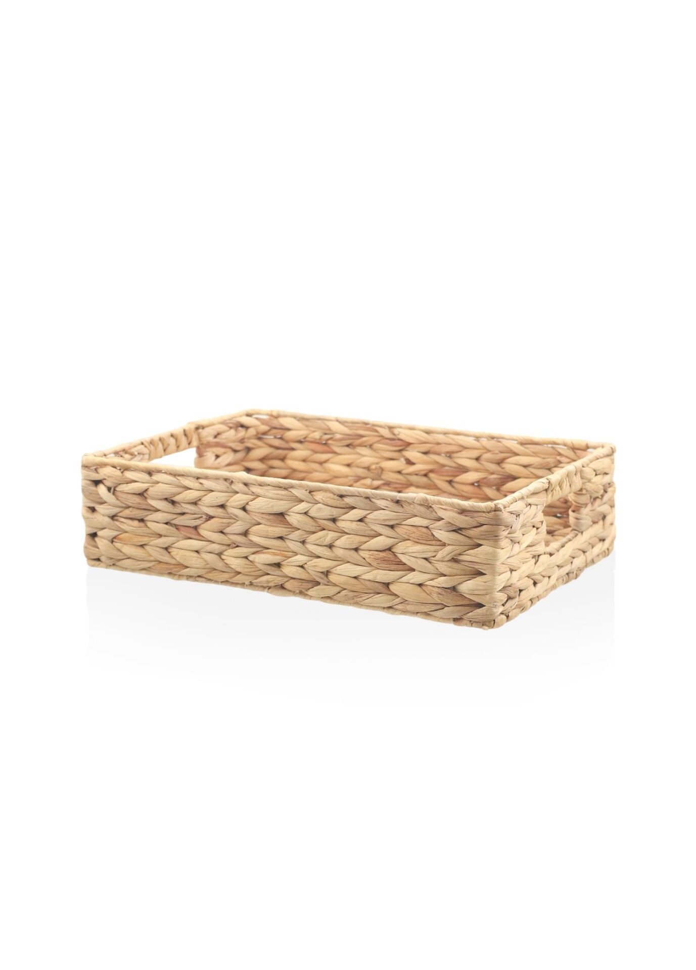 The Mia SPT0066 Hasır Dikdörtgen Sepet 35x25x10 CM