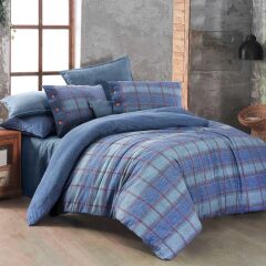 Sarev Arves V2 Flanel Nevresim Takımı Tek Kişilik