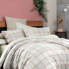 Sarev Arves V1 Flanel Nevresim Takımı Çift Kişilik