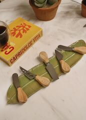 The Mia CKB0210 Woody Peynir Bıçağı - 14 Cm