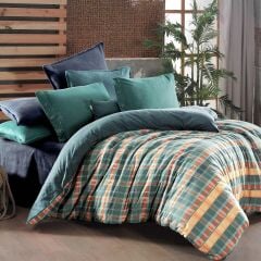 Sarev Arno V2 Flanel Nevresim Takımı Çift Kişilik