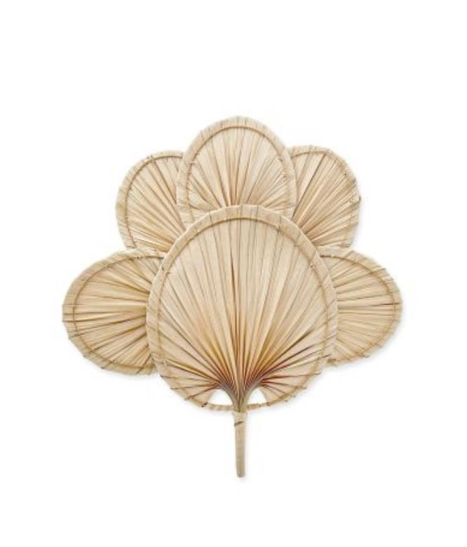 The Mia DKR0500 Dekoratif Palmiye Yaprağı 57x55x55 Cm