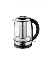 Korkmaz A961 Vetrina Elektrikli Su Isıtıcı + Çay Makinesi 1,7 Lt