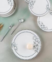 Acar 5591 Teddy Estelia 7 Prç Porselen Pasta Seti