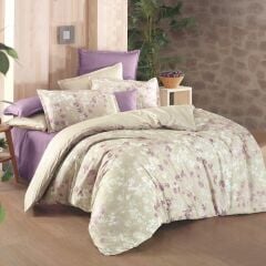 Sarev Enola V1 Fancy Poplin Nevresim Takımı Tek Kişilik