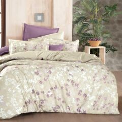 Sarev Enola V1 Fancy Poplin Nevresim Takımı Tek Kişilik