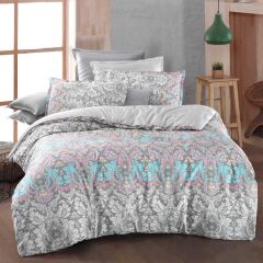 Sarev Dıba V1 Fancy Poplin Nevresim Takımı Çift Kişilik