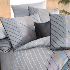 Sarev Tına V1 Fancy Poplin Nevresim Takımı Çift Kişilik