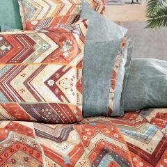 Sarev Izla V1 Fancy Poplin Nevresim Takımı Tek Kişilik