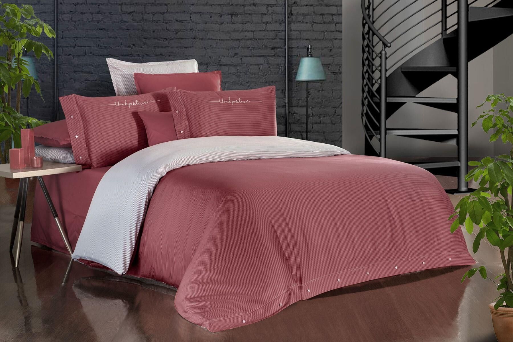 Sarev Saten Adam V2 Nevresim Takımı King Size